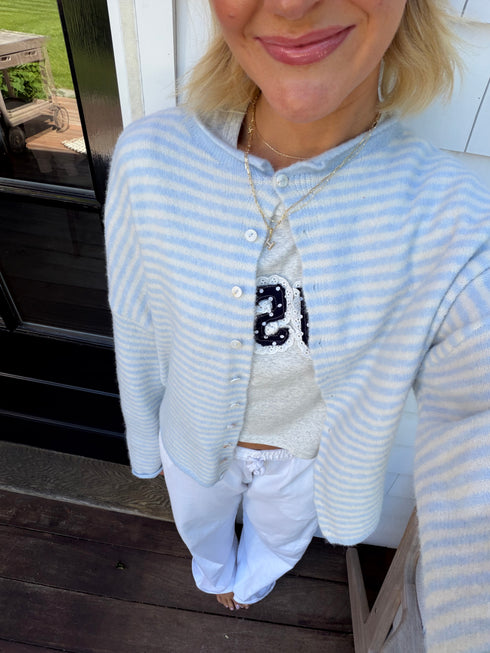 Coco Cutie Cardigan // Poolside