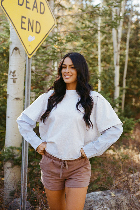 Cabin Club Tee // Grey