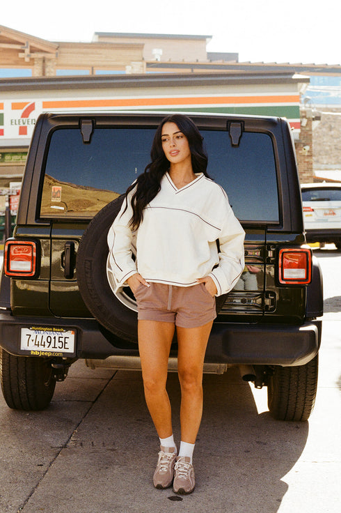 Base Camp Pullover // Cream