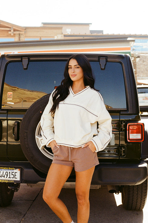 Base Camp Pullover // Cream