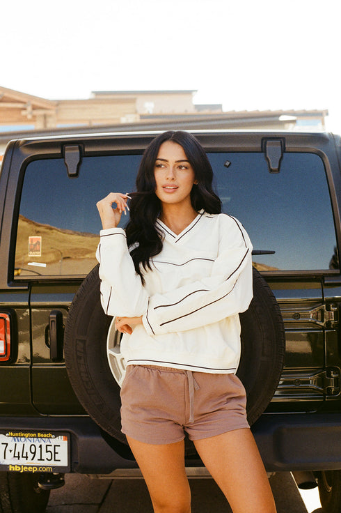 Base Camp Pullover // Cream