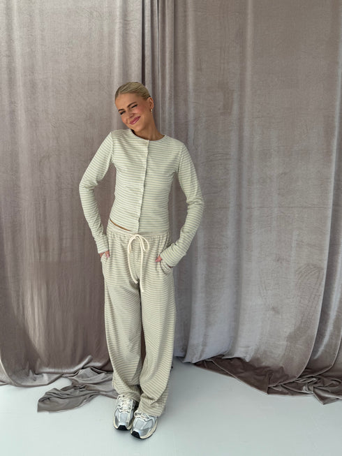 Sunny Stripe Cardi // Vanilla *PREORDER*