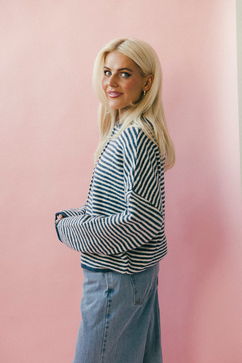 Coco Cutie Cardigan // Denim