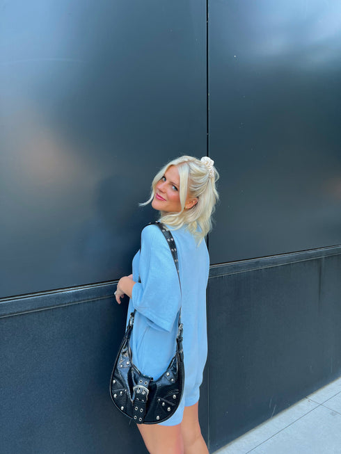 Summer BFF Romper// Sky Blue