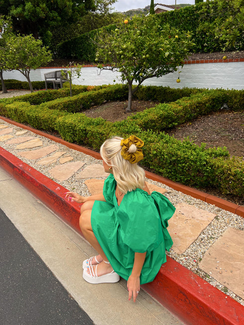 Flirt Back Bow Dress