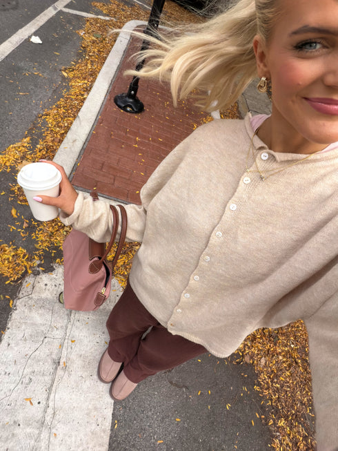 Coco Cutie Cardigan // Vanilla