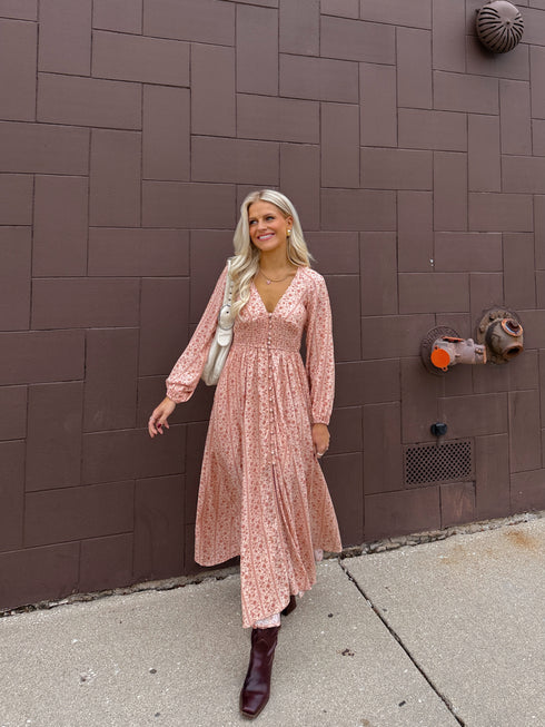 Pocket Full of Sunshine Dress // Mauve *RESTOCKED*