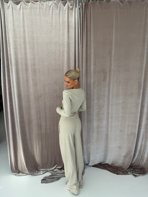 Sunny Stripe Cardi // Vanilla *PREORDER*