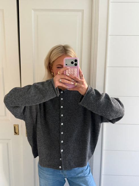 Coco Cutie Cardigan // Heather