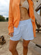 Sun Bum Striped Short // Blue