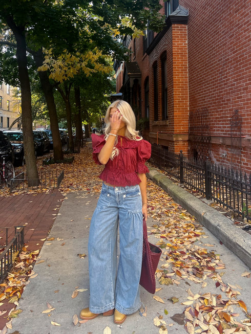 Cutie Pie Denim Pant *PREORDER*