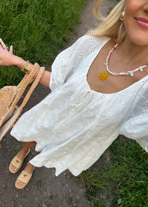 Golden Summer Romper