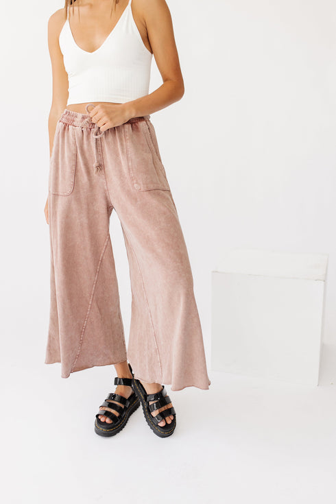 Sun Soaked Lounge Pant// Clay *RESTOCKED*