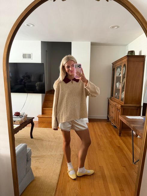 Classic Cutie Polo // Oat *RESTOCKED*