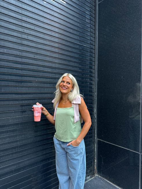 Flirty & Thriving Bow Top