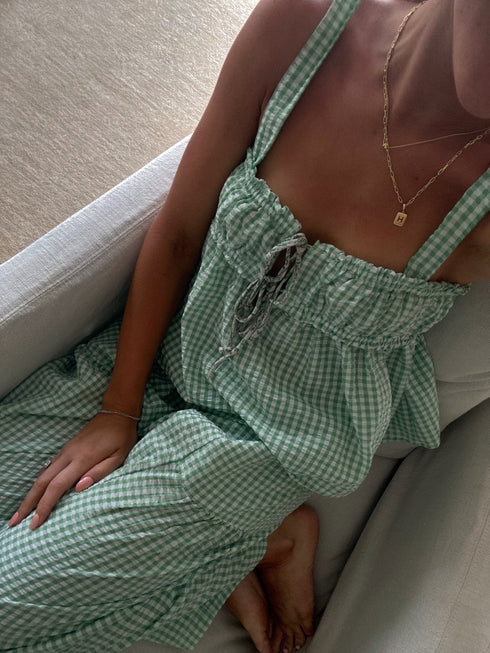 Picnic Princess Top // Green