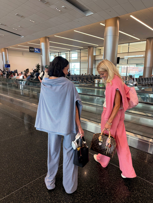 Road Trip Pullover // Pink Stripe *PREORDER*