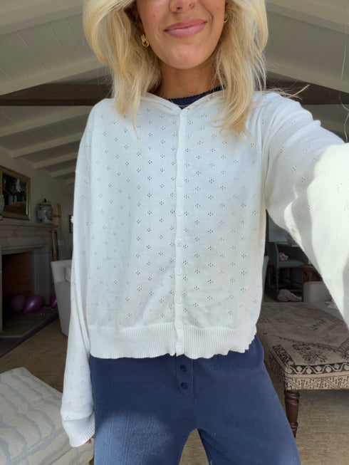 Daily Girl Hoodie // White