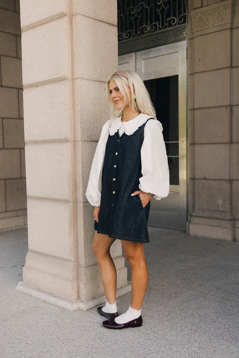 Teachers Pet Denim Dress