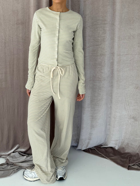 Sunny Stripe Cardi // Vanilla *PREORDER*