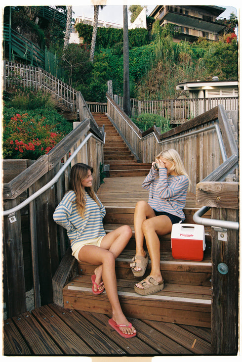 Sun Club Knit // Sunny Stripe