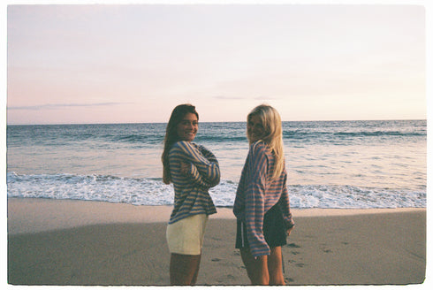 Sun Club Knit // Seabreeze Stripe