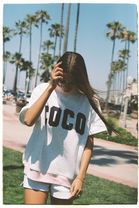 Coast Club Mockneck // Cloud Dottie