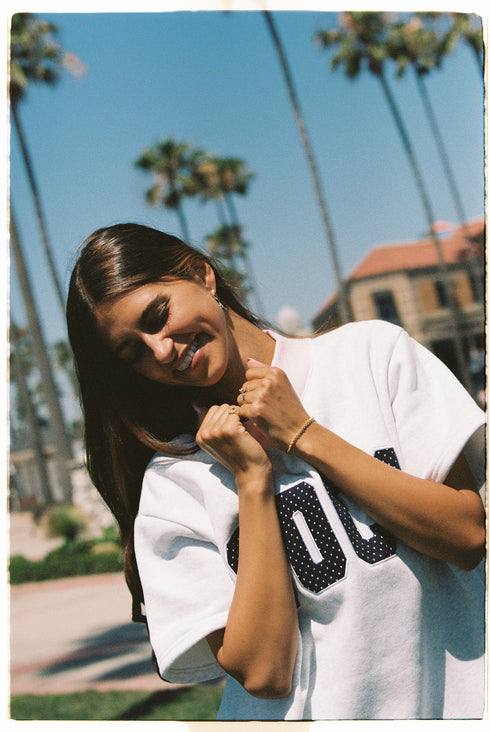 Coast Club Mockneck // Cloud Dottie