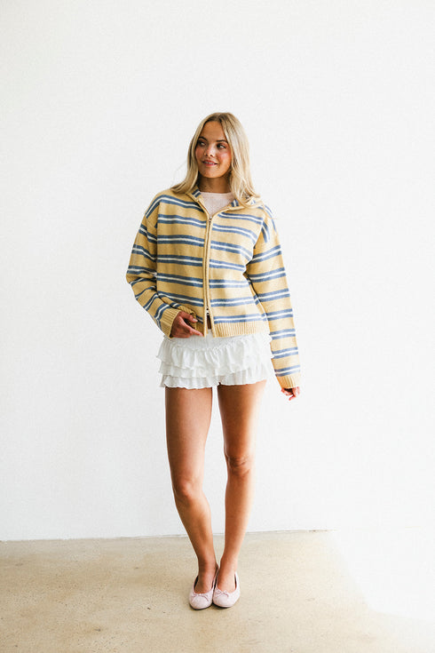 Club Cutie Zip-Up // Sunshine