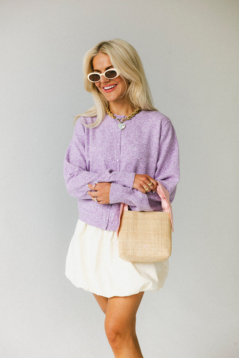 Dream Days Cardigan // Lilac