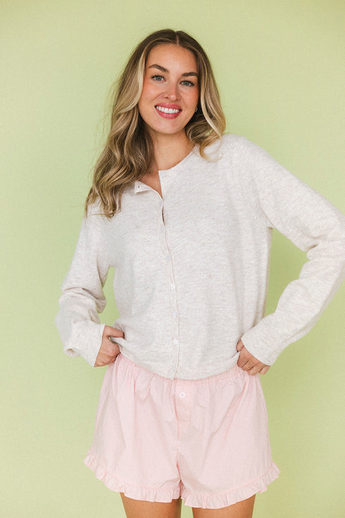 Bloomie Cardigan // Oat