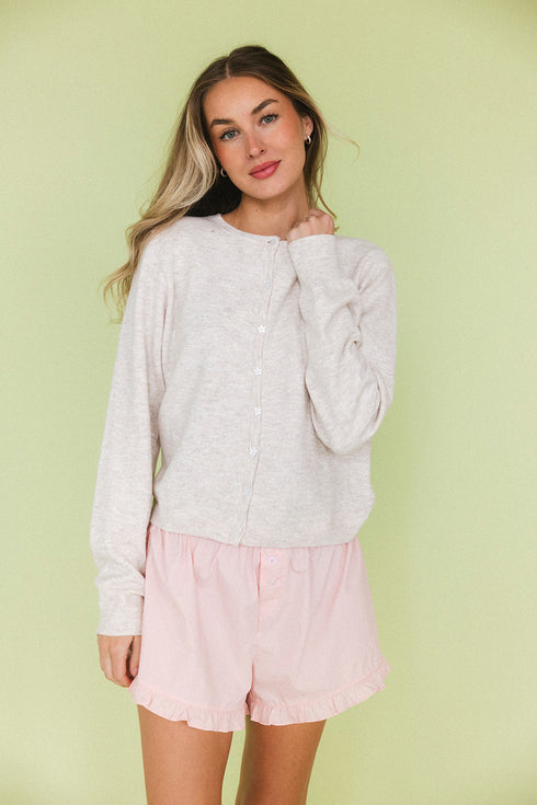 Bloomie Cardigan // Oat