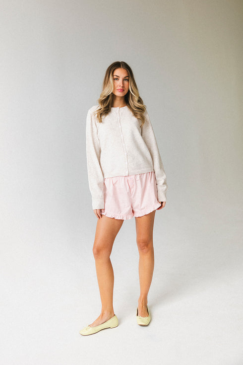 Bloomie Cardigan // Oat