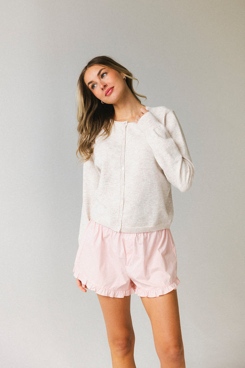 Bloomie Cardigan // Oat