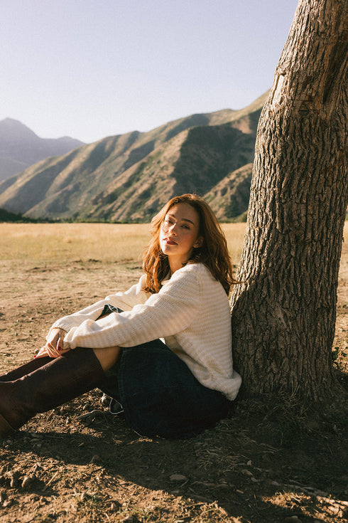 Cinny Sweater // Maple