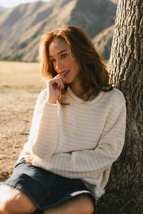 Cinny Sweater // Maple