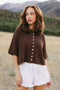 Pirouette Cardigan // Cinnamon