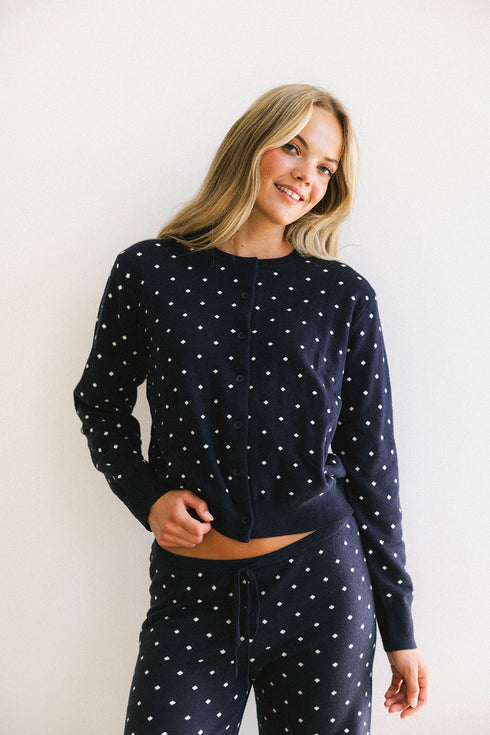 Kit Dottie Cardigan // Midnight