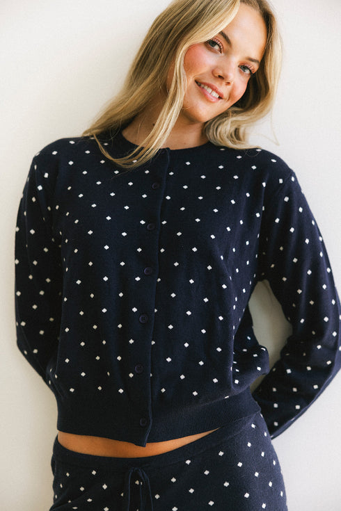 Kit Dottie Cardigan // Midnight