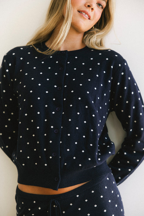Kit Dottie Cardigan // Midnight