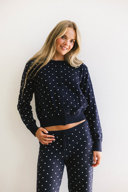 Kit Dottie Cardigan // Midnight