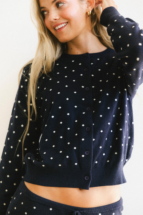 Kit Dottie Cardigan // Midnight