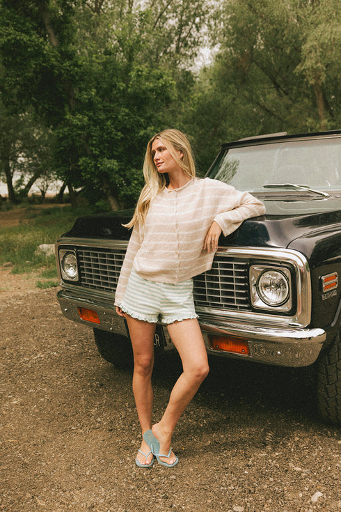 Coco Cutie Cardigan // Seashell