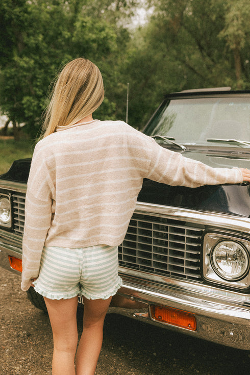Coco Cutie Cardigan // Seashell