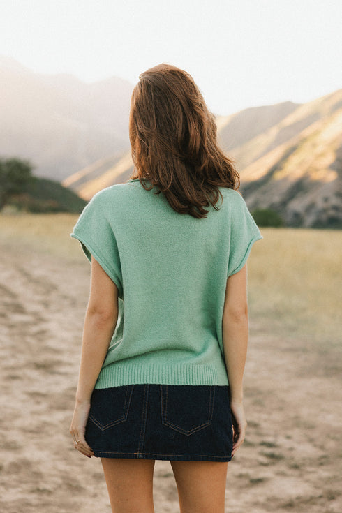 Cutie Girl Cardi // Matcha