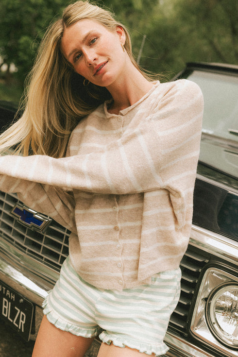Coco Cutie Cardigan // Seashell