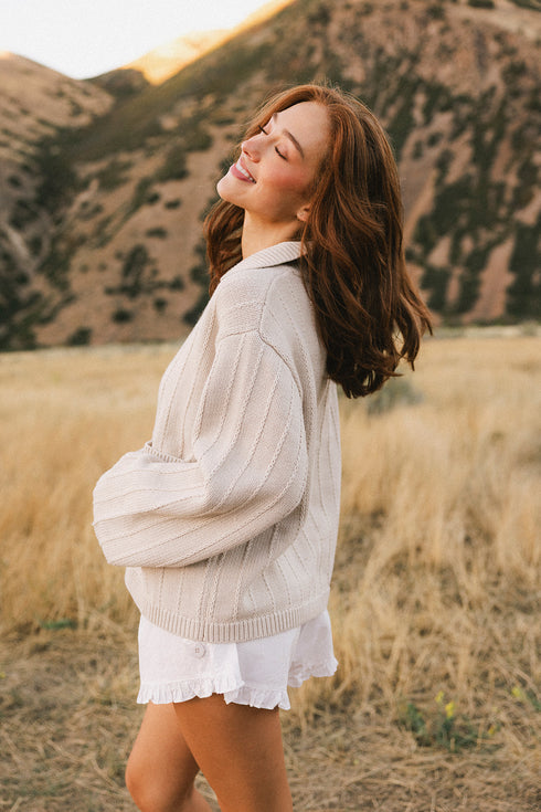 Marigold Knit // Cream