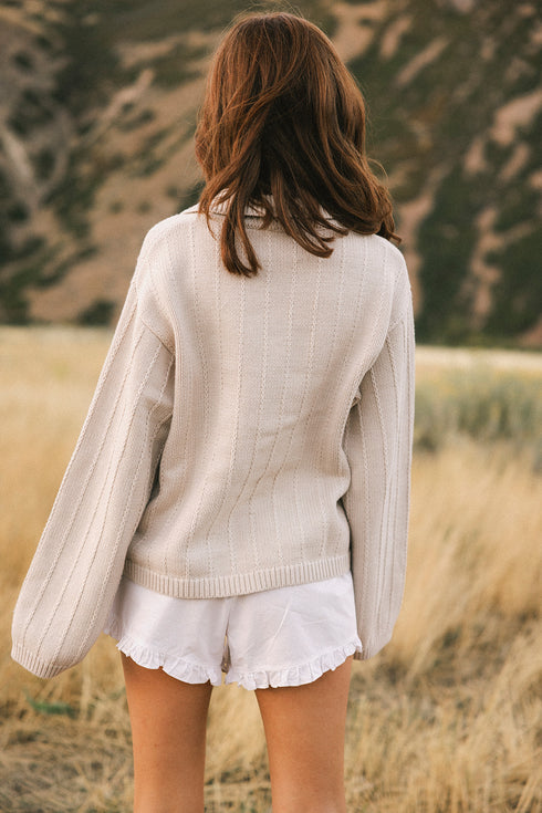 Marigold Knit // Cream