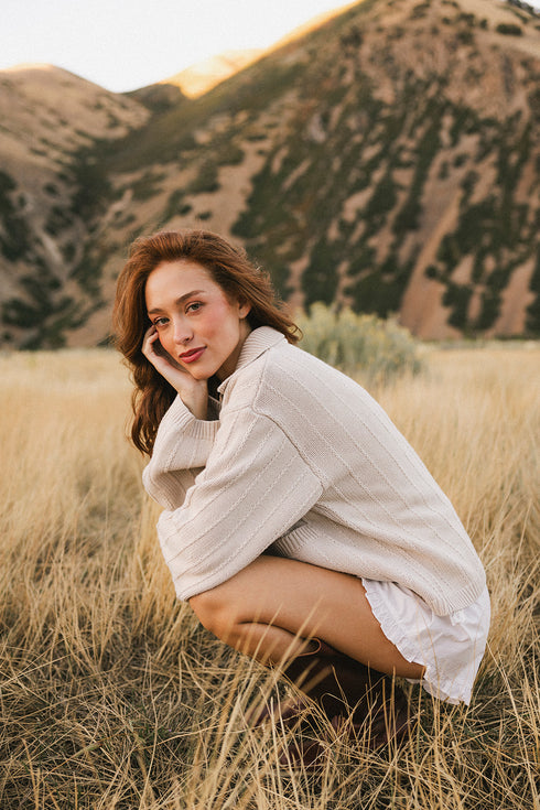 Marigold Knit // Cream