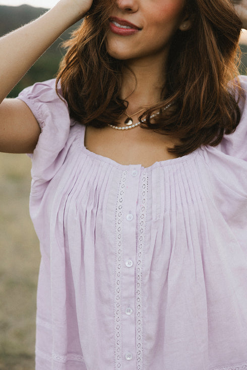 Nellie Top // Lilac